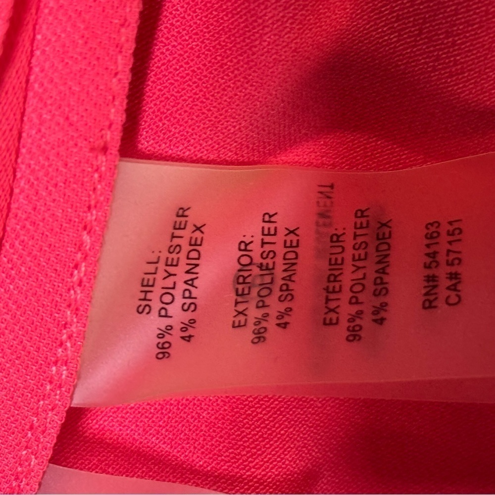 Calvin Klein Women's Dark Pink Sleeveless Blouse - Picture 6 of 8